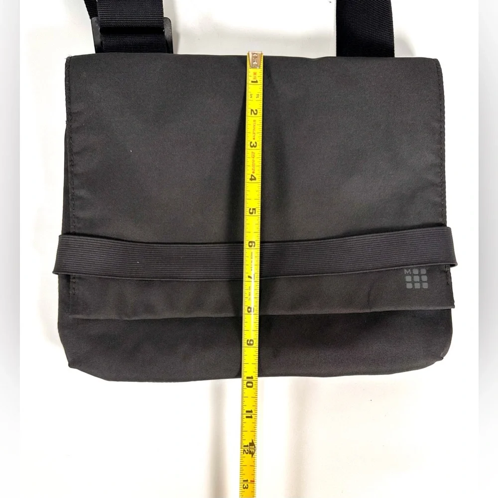 Moleskine Black Messenger/Shoulder Bag-Unisex